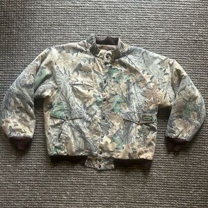 Vintage Realtree Spartan Camouflage Bomber Jacket